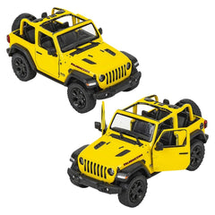 5" DIE-CAST 2018 JEEP WRANGLER OPEN TOP LLB Car Toys