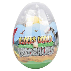 DINOSAUR BUILDING BLOCK EGG 3" LLB kids toys
