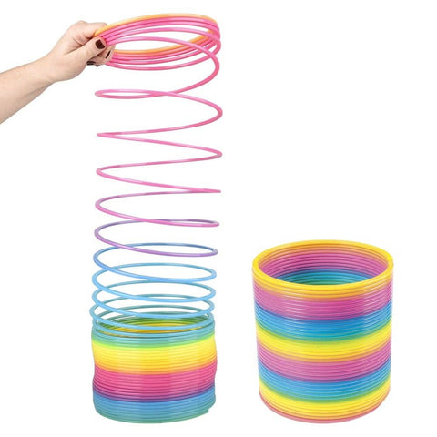 7" (175mm) Rainbow Jumbo Coil Spring - LLB Toys