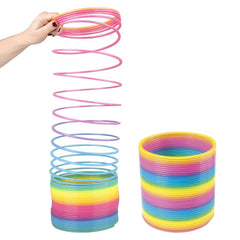 7" (175MM) RAINBOW JUMBO COIL SPRING LLB kids toys