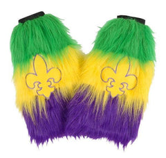 Mardi Gras Fleur de Lis Leg Warmers - LLB Toys