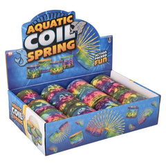 3" (80mm) AQUATIC ANIMAL PRINT COIL SPRING LLB kids toys