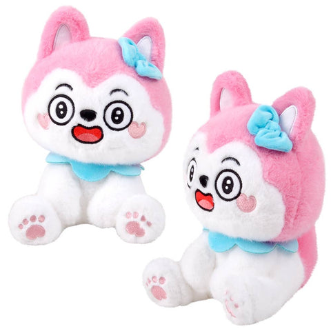 Claw-It Small Sitting Dog Pink 9" - LLB Toys