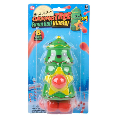 Christmas Tree Foam Ball Blaster 5.5" - LLB Toys