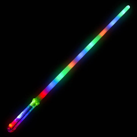28" LIGHT-UP SWORD WITH TRANSPARENT HANDLE LLB Light-up Toys