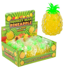 3.75" SQUEEZY BEAD PINEAPPLE LLB kids toys
