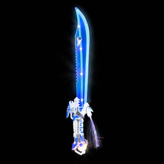24" FIBER OPTIC SHARK SWORD LLB kids toys