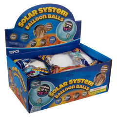 Solar System Balloon Ball 12ct - LLB Toys