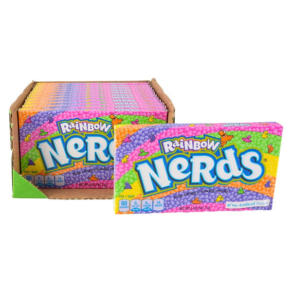 Nerds Rainbow Theater Box Candy 12ct/CASE - LLB Toys