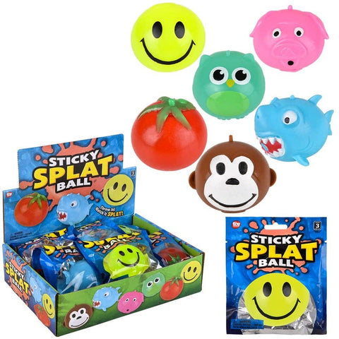 2.5" Sticky Splat Ball Assortment - LLB Toys