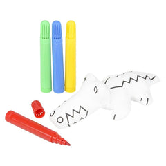 5" ALLIGATOR COLOR-A-PAL LLB Plush Toys