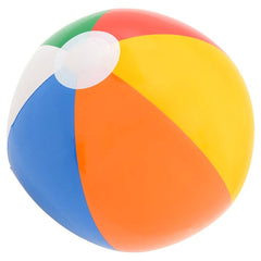 16" MULTICOLORED BEACH BALL LLB Balls