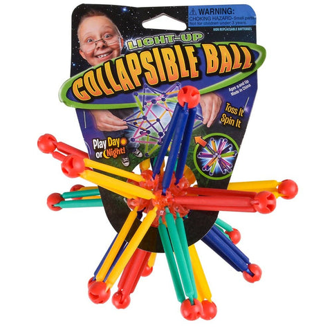 12" LIGHT-UP COLLAPSIBLE BALL LLB Light-up Toys