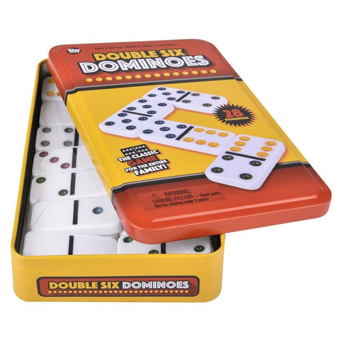 DOUBLE 6 DOMINOES LLB kids toys