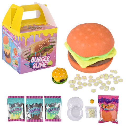 5.6" Cheeseburger Clay Slime Kit - LLB Toys