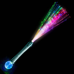 15" MAGIC BALL FIBER OPTIC WAND LLB toy-wand kids