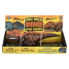 Dinosaur Pull Back With Sound 6" - LLB Toys
