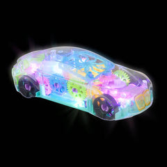 8" LIGHT-UP TRANSPARENT CAR LLB Light-up Toys