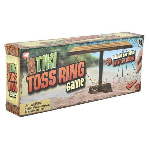 10" TIKI TOSS WOODEN TABLETOP GAME LLB Wood Toy - Kids