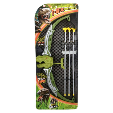 21.5" T-Rex Bow And Arrow Set LLB kids toys