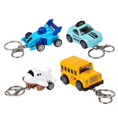 2.75" Diecast Vehicle Keychain Assortment 18ct - LLB Toys