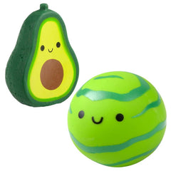 2" RUBBER FRUIT COLLECTIBLE LLB kids toys