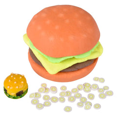 5.6" Cheeseburger Clay Slime Kit 8/12 - LLB Toys