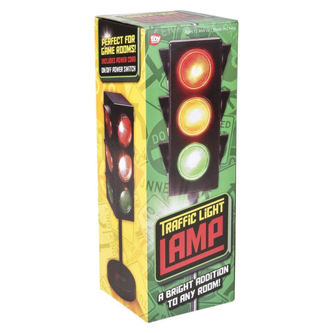 8" TRAFFIC LIGHT TABLE LAMP LLB kids toys