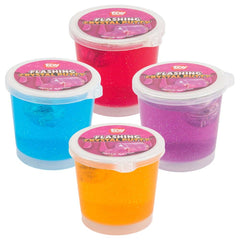 2.5" FLASHING CRYSTAL PUTTY LLB Slime & Putty