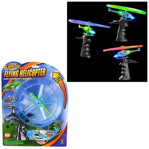 LIGHT-UP RIP CORD HELICOPTER LLB Light-up Toys