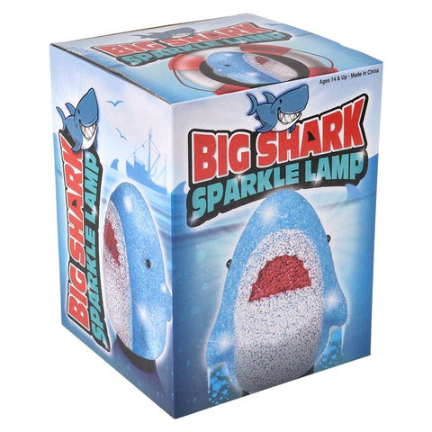 8" Sparkle Shark Lamp- LLB Toys