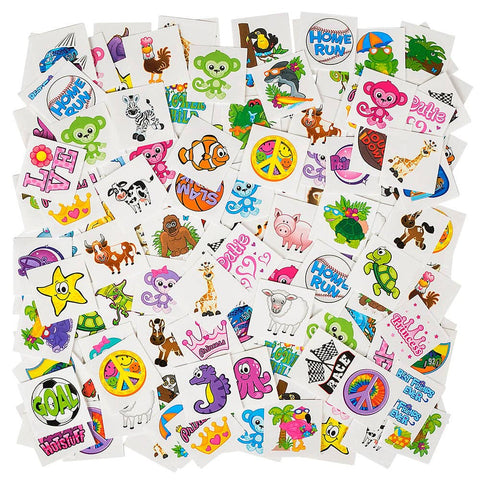 TATTOO ASSORTMENT 1500PC LLB kids Toys