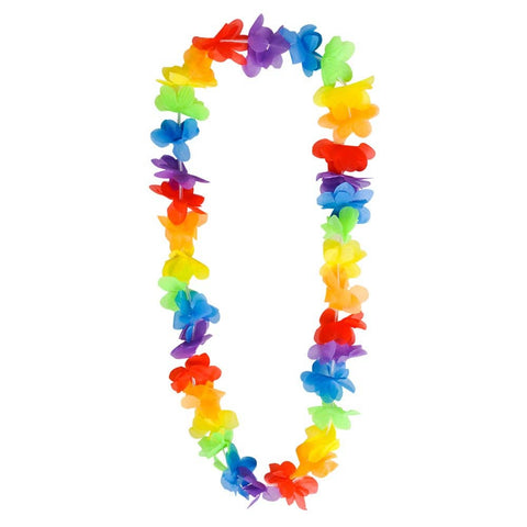 36" RAINBOW FLOWER LEIS LLB kids toys