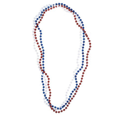 33" 7MM PATRIOTIC BEADS LLB kids toys