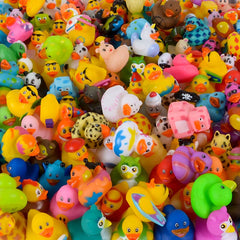 2" RUBBER DUCKY ASSORTMENT 500PCS/CASE LLB kids toys