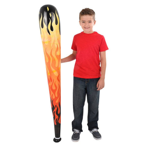 65" JUMBO FLAME BASEBALL BAT LLB kids toys
