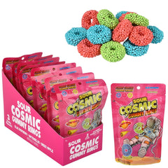 Cosmic Sour Gummy Rings -  LLB Toys