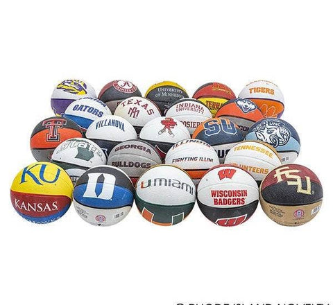 5" COLLEGE MICRO BASKETBALLS 100 PCS/CASE