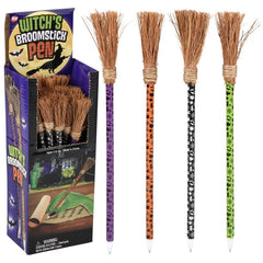 Witch's Broomstick Pen 8.5" - LLB Toys