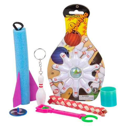 Bowling Goody Bag 6 Toys (48bags/case) LLB kids toys