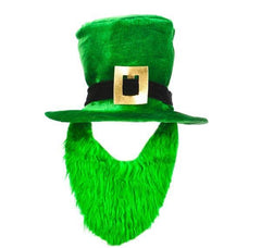 ST. PATRICK'S DAY TOP HAT AND BEARD - LLB Toys
