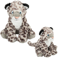 10" EARTH SAFE SNOW LEOPARD LLB Plush Toys