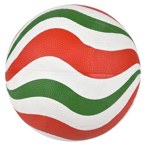 Peppermint Regulation Basketball 9.5" LLB Christmas