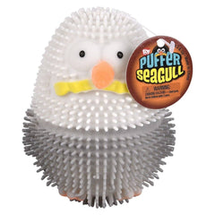 3.5" Puffer Seagull Plush - LLB Toys