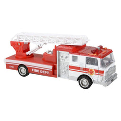 7" DIE-CAST PULL BACK SONIC FIRE ENGINE LLB Car Toys
