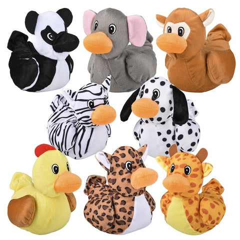 8" DUCK ANIMAL plush ASSORTMENT - LLB Plush Toys