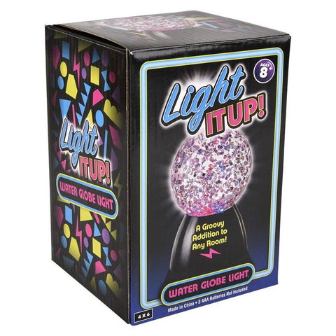 Water Globe Light 5.5" LLB kids toys