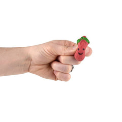 Squishy Stretchy 6pc Fruit Cup 12ct - LLB Toys