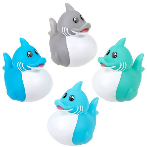 2" Shark Rubber Duckies - LLB Toys