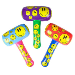 22" SMILEY FACE MALLET INFLATE LLB Inflatable Toy